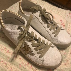 Golden goose inspired shoes